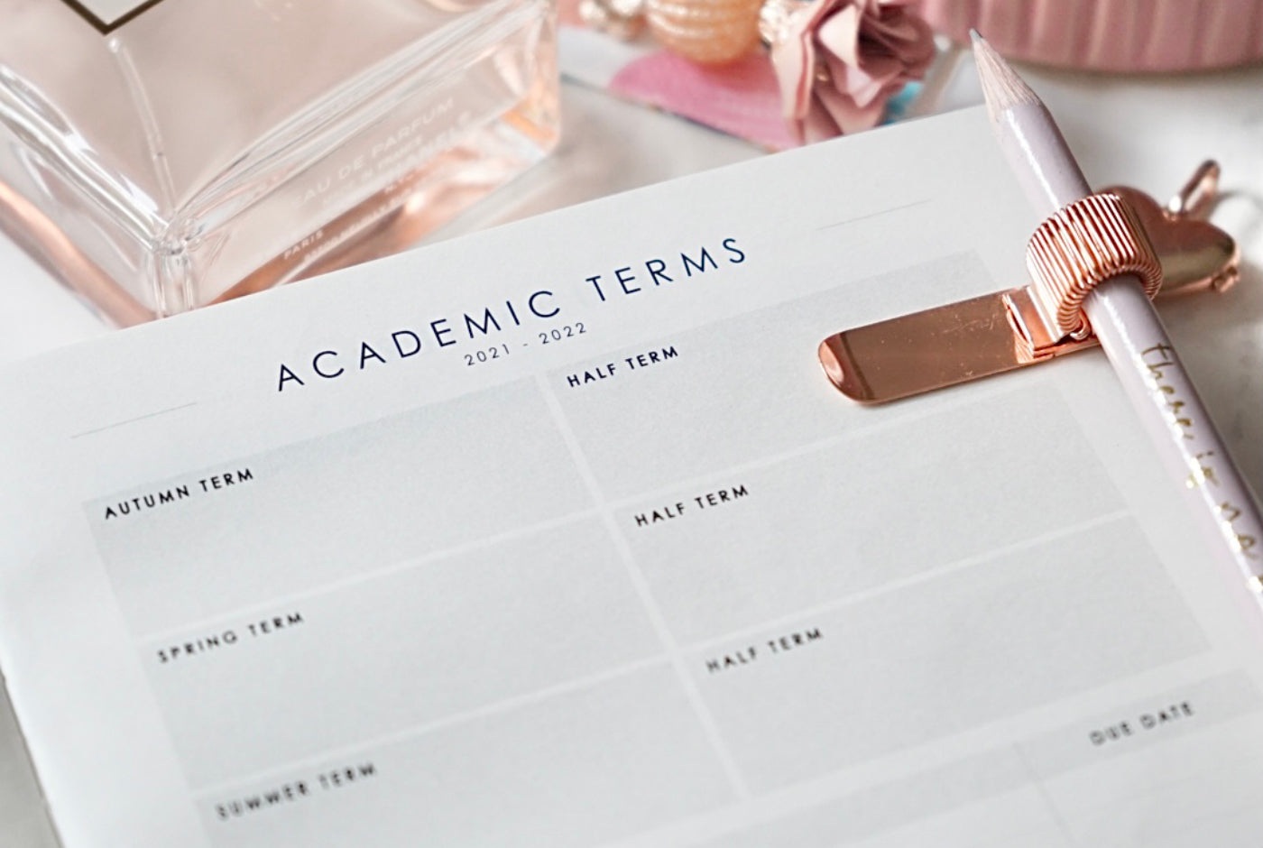 8 Things You'll Love About The New 2021/22 Academic Weekly Planners