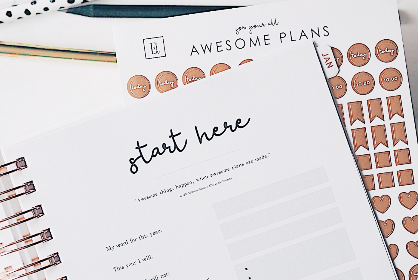 8 tips to get started with your CEO of My Own Life® planner