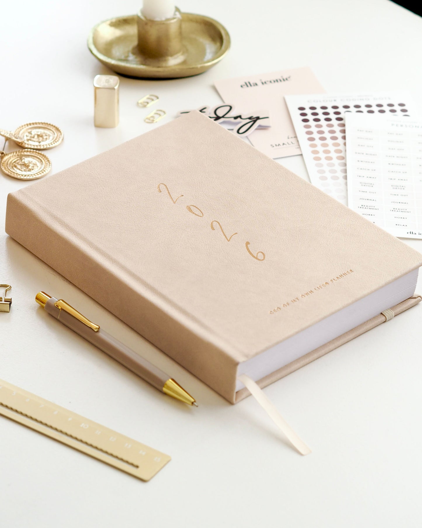 2026 Weekly Life Planner - CEO of My Own Life® Planner - Sand Dunes - ella iconic® UK