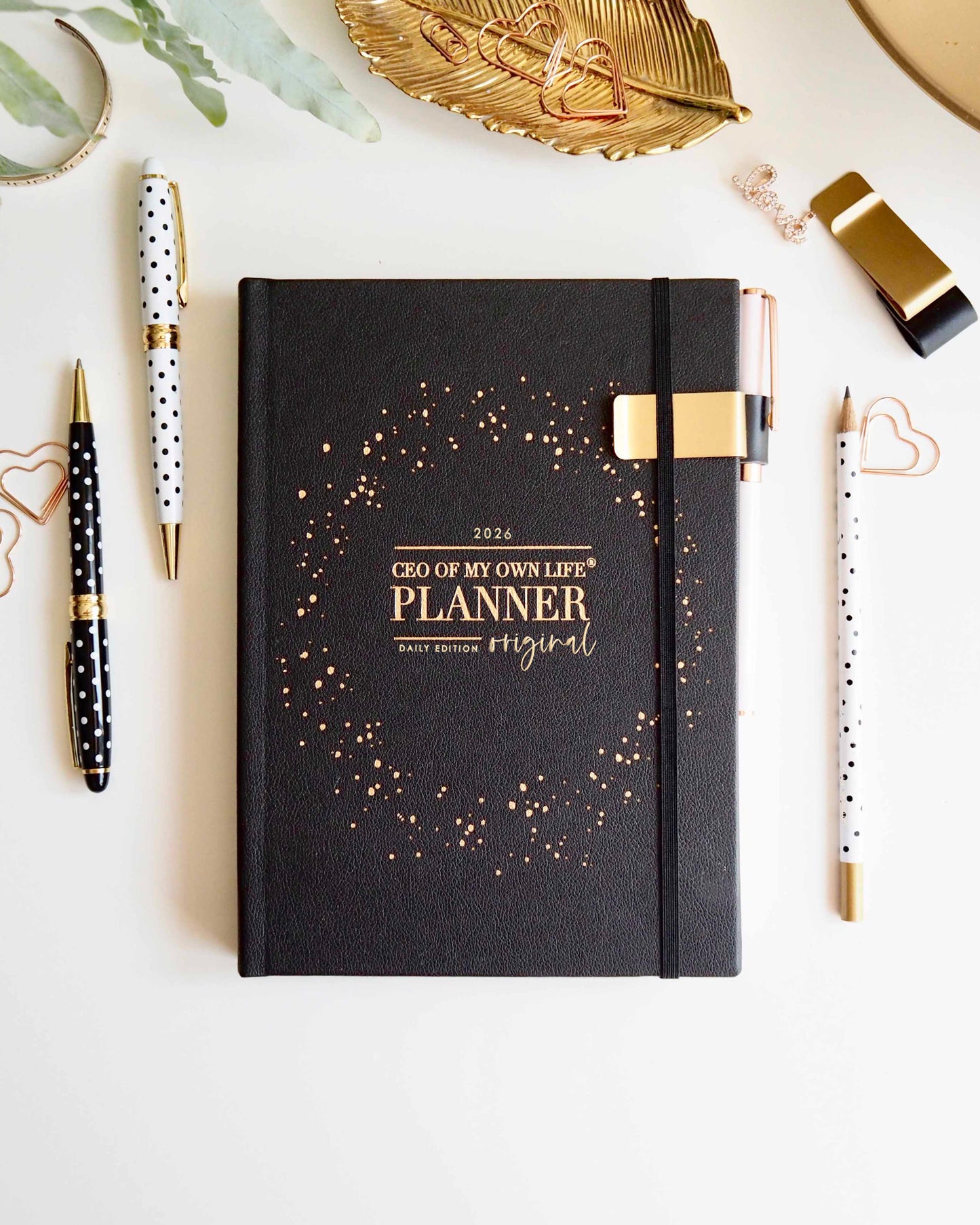2026 Daily Life Planner - CEO of My Own Life Planner - ella iconic planner  - black