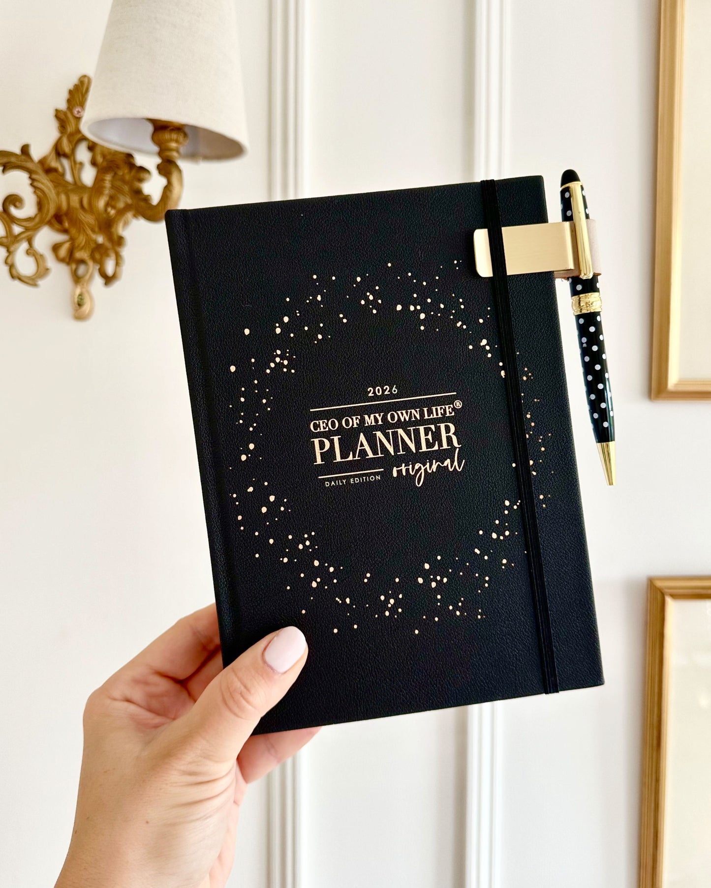 2026 Daily Life Planner - CEO of My Own Life Planner - ella iconic planner  - black