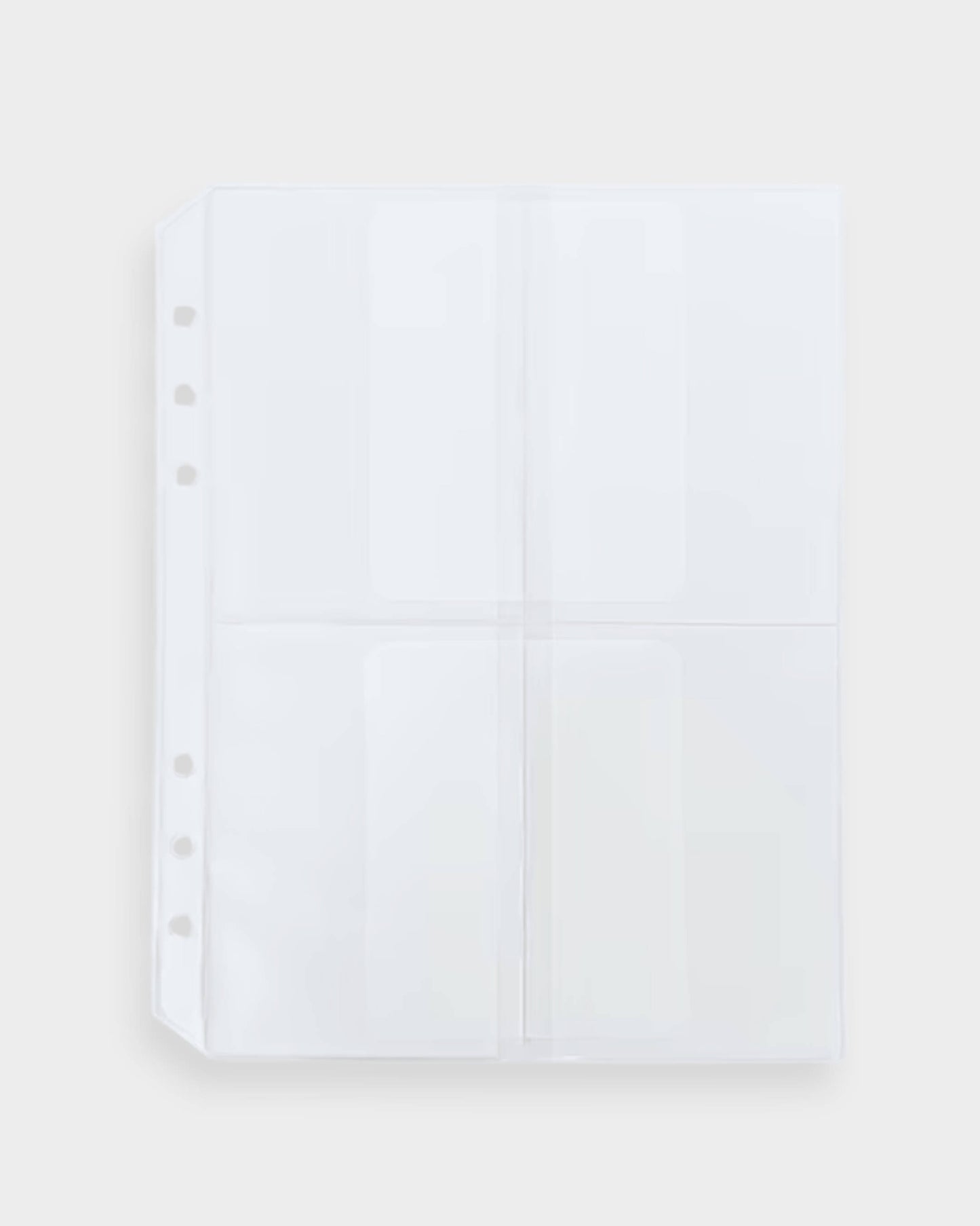 A5 Ring Binder Pocket | Four Business Card Slots With Flaps - ella iconic® UK