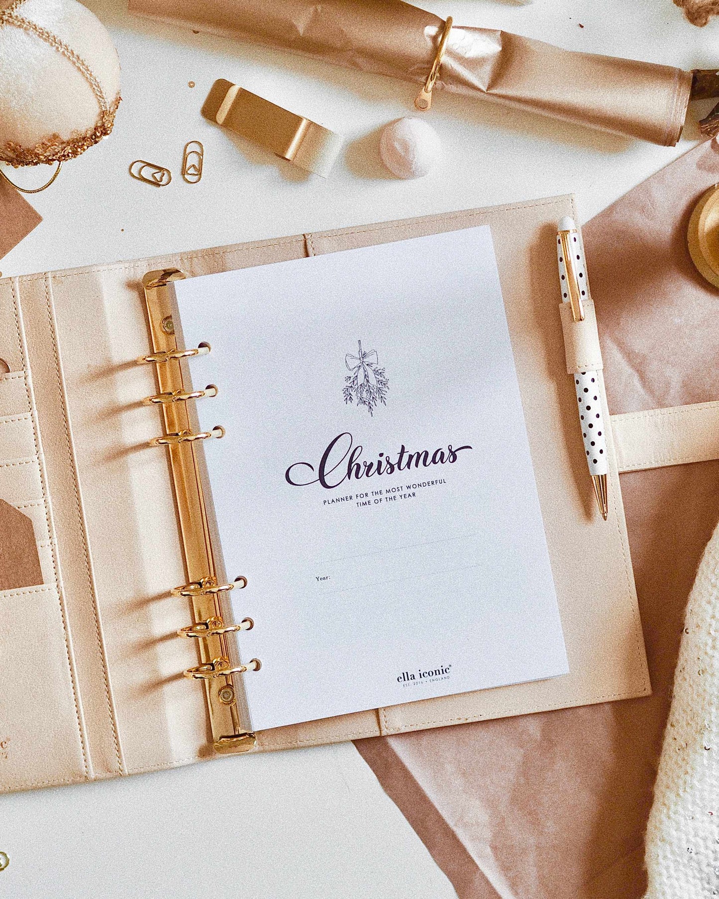 The Ultimate Christmas A5 Planner Inserts Bundle - For 6-Ring Ring Binders - ella iconic® UK