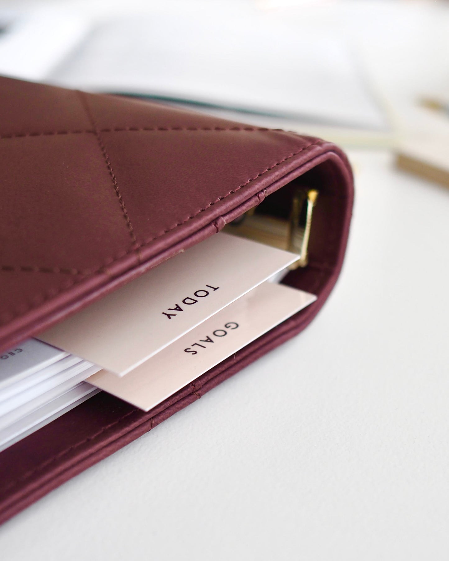 Blush 'Goals' Planner Page Marker for A5 6-Ring Binders, Filofax, Large GM 
Louis Vuitton Agendas - ella iconic® UK