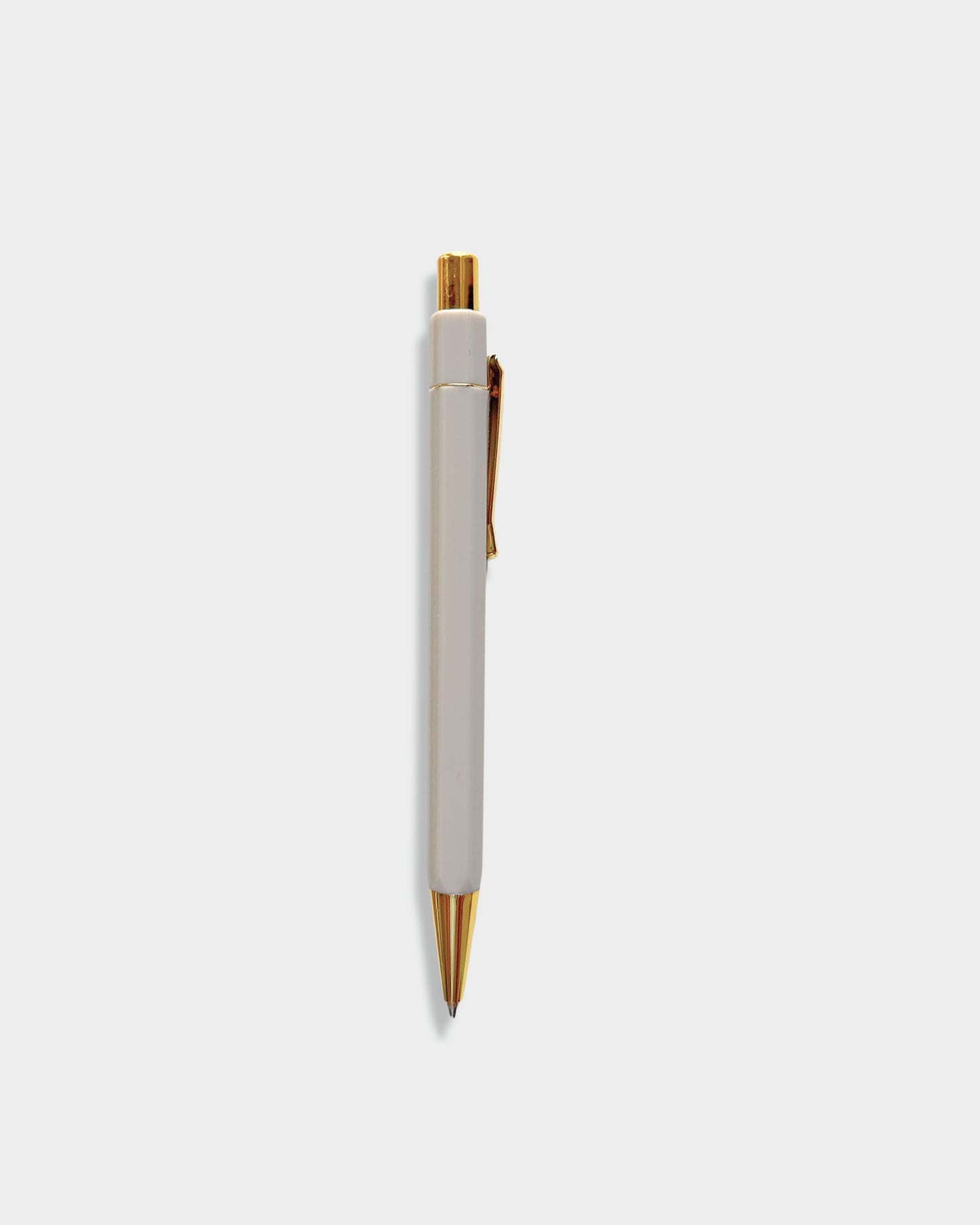 Hexagonal Lightweight Ballpoint Pen • Bare Beige - ella iconic® UK