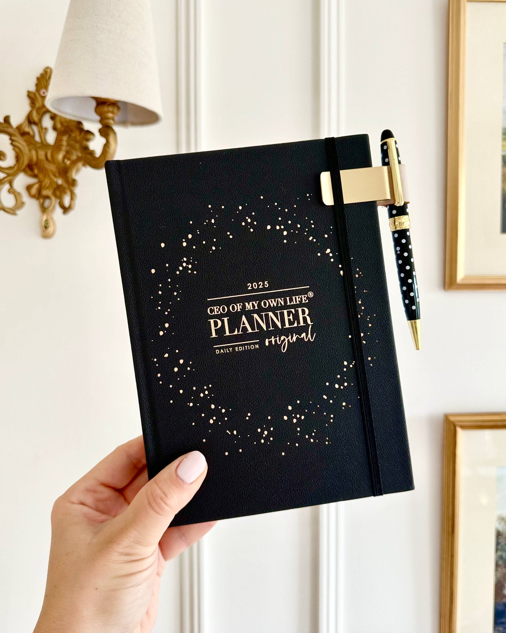 2025 Daily Life Planner • CEO of My Own Life® • Black