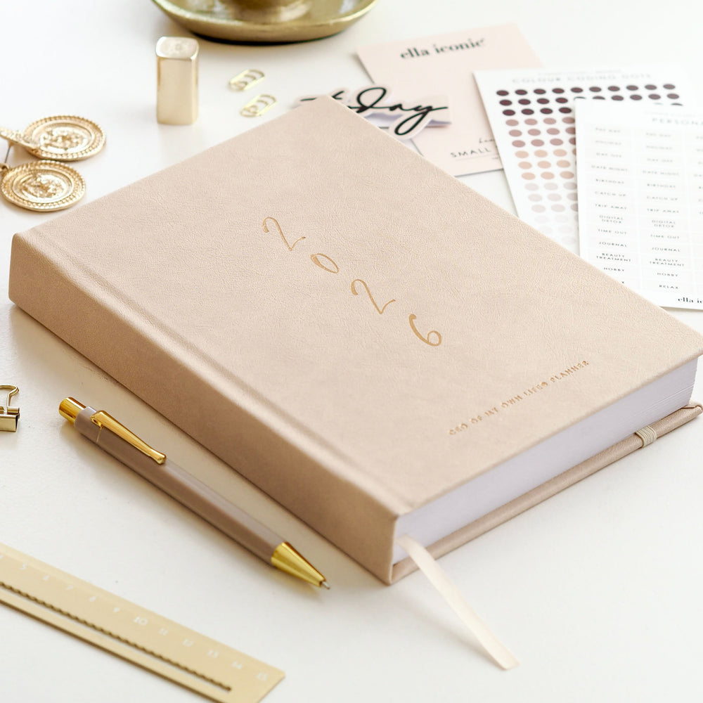 
                  
                    2026 Weekly Life Planner - CEO of My Own Life® Planner - Sand Dunes - ella iconic® UK
                  
                