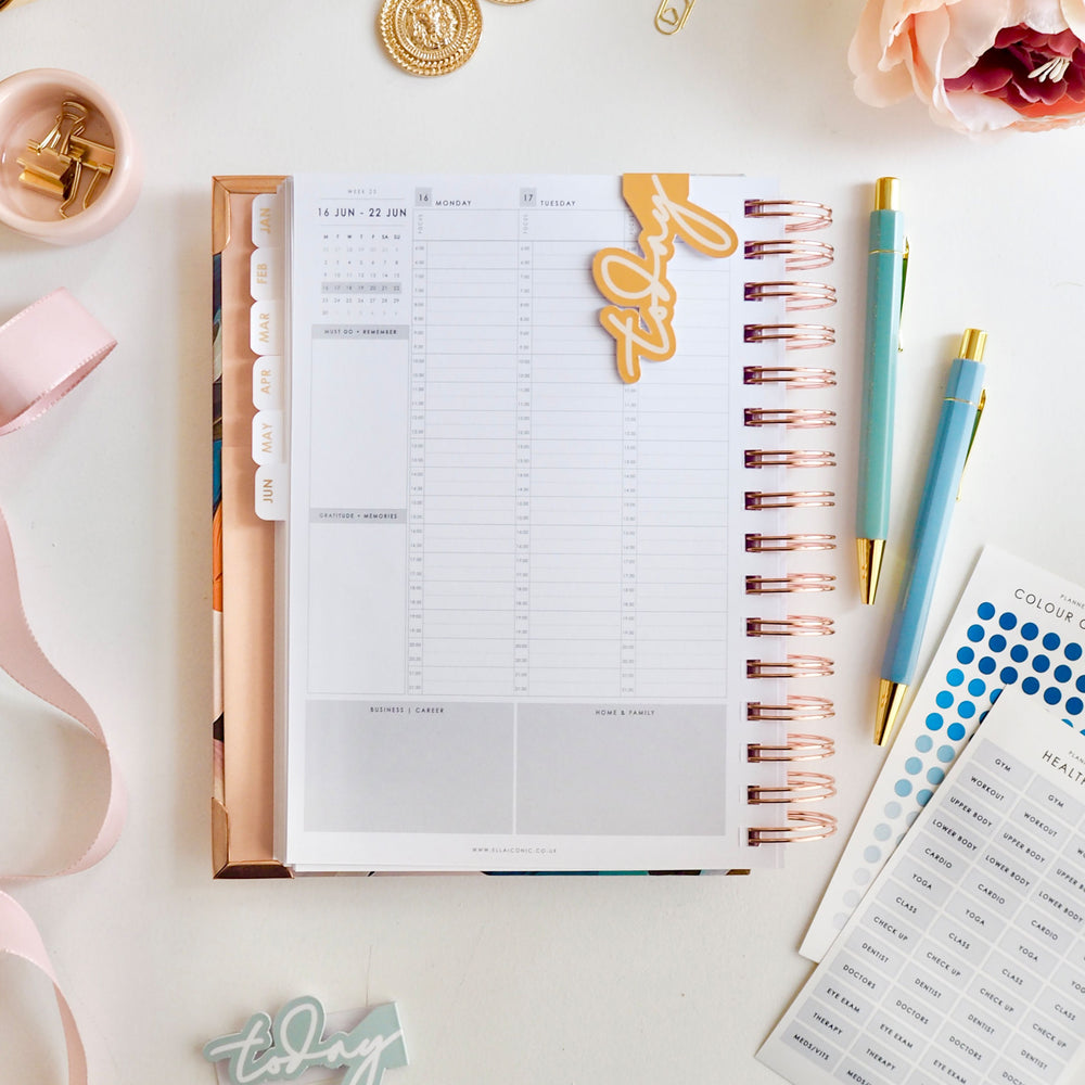 
                  
                    2026 Weekly Life Planner - Blooms -  CEO of My Own Life® Planner - ella iconic® UK
                  
                