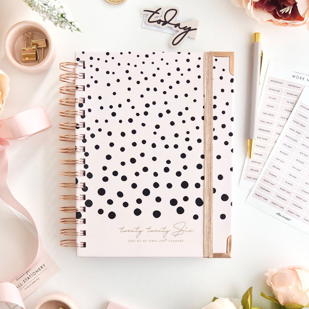 2026 Weekly Life Planner - CEO of My Own Life® Planner - ella iconic® - Dot Luxe