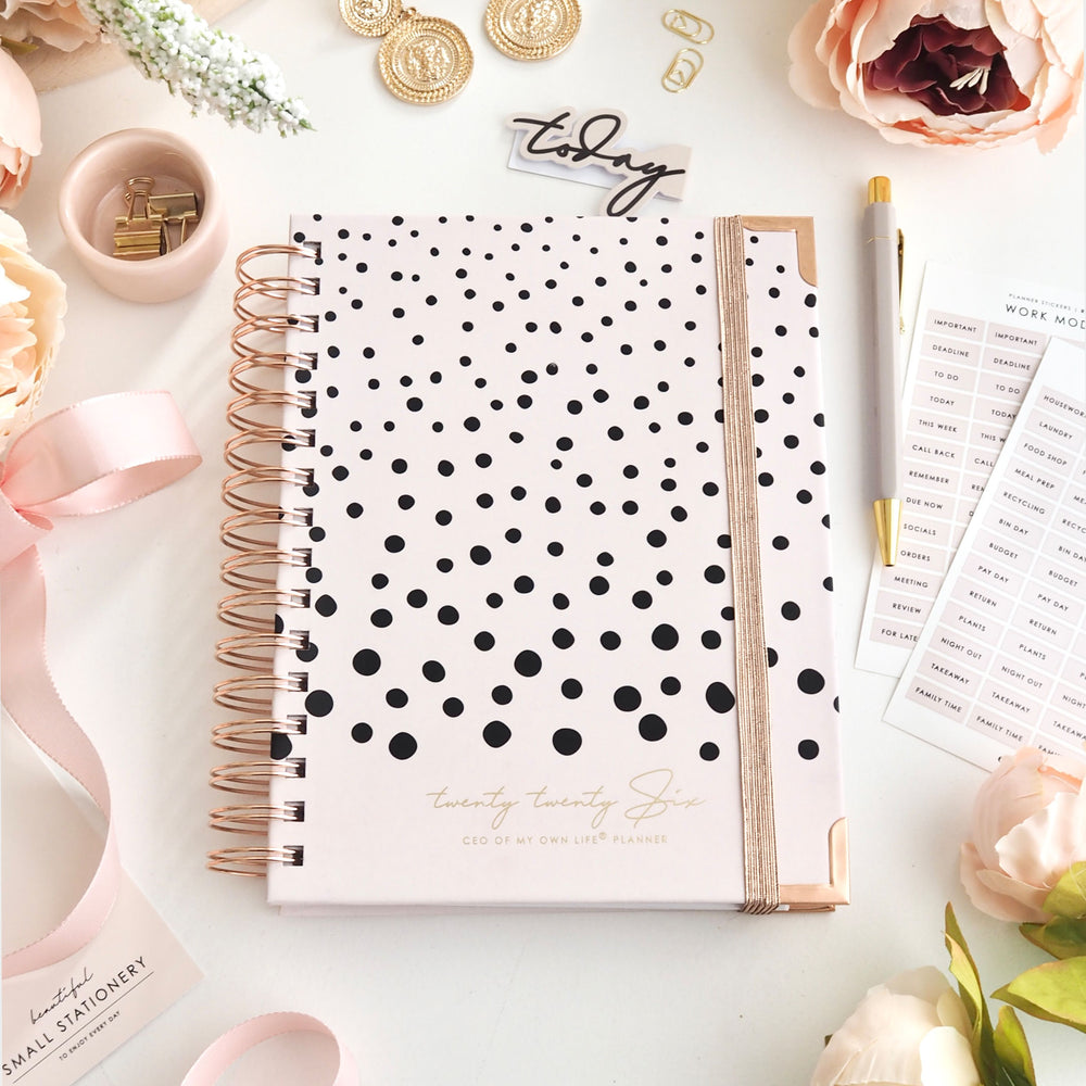 
                  
                    2026 Daily Life Planner - CEO of My Own Life® Planner - ella iconic® - Dot Luxe
                  
                