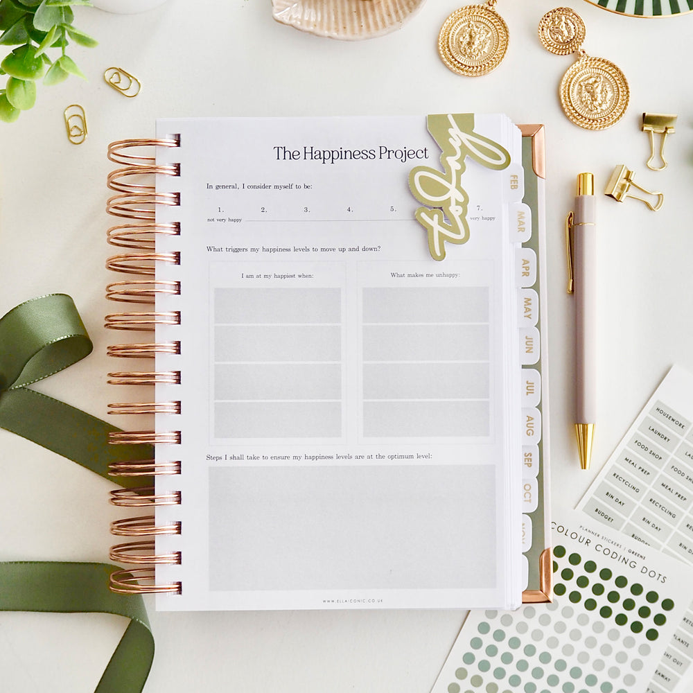 
                  
                    All-in-one 2026 Weekly Life Planner - CEO of My Own Life® Planner - ella iconic - Olive
                  
                