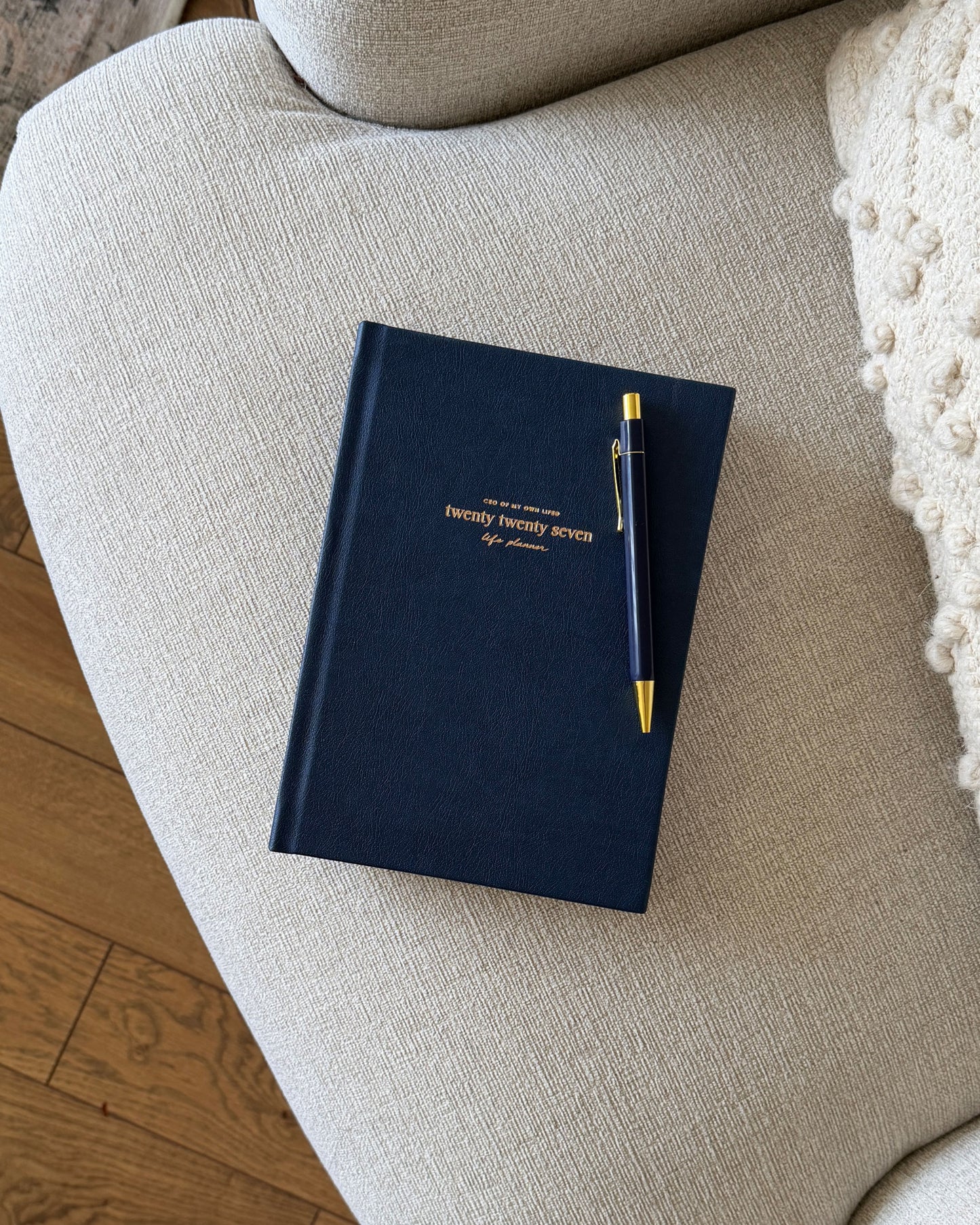 2027 Daily Life Planner • CEO of My Own Life® • Ocean Blue