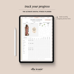 The Ultimate Digital Fitness Planner • for GoodNotes | iPad