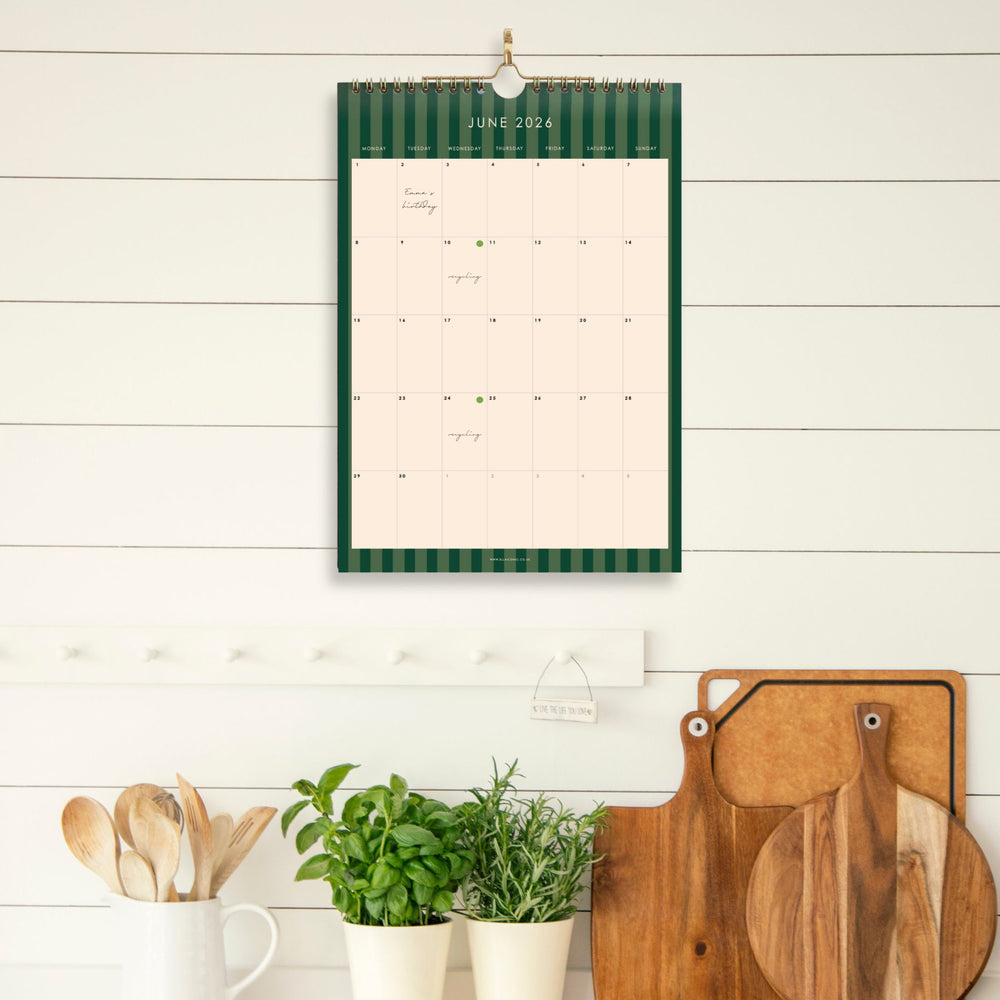 
                  
                    2026 A4 Wall Monthly Calendar - ella iconic® UK
                  
                