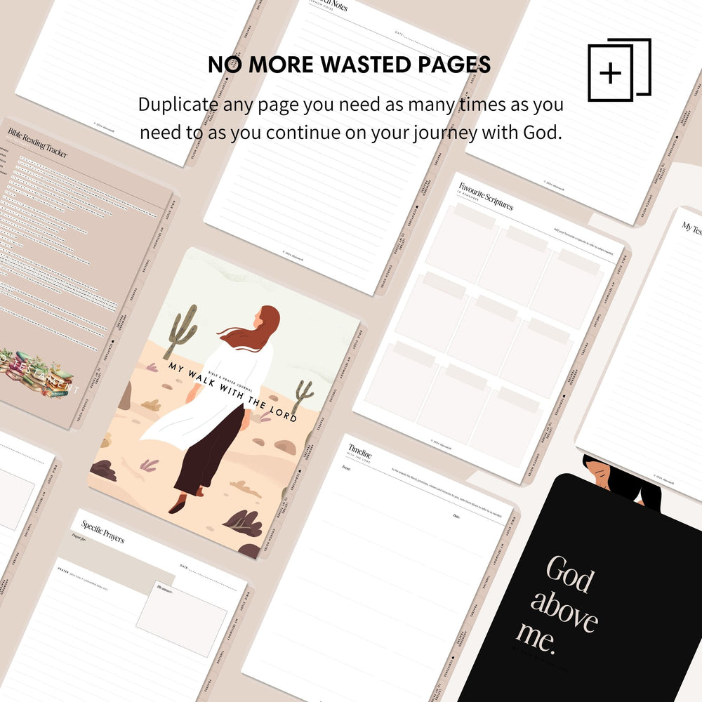 
                  
                    Christian digital planner - Bible Study & Prayer Journal  - GoodNotes Planner - ellaiconic®
                  
                