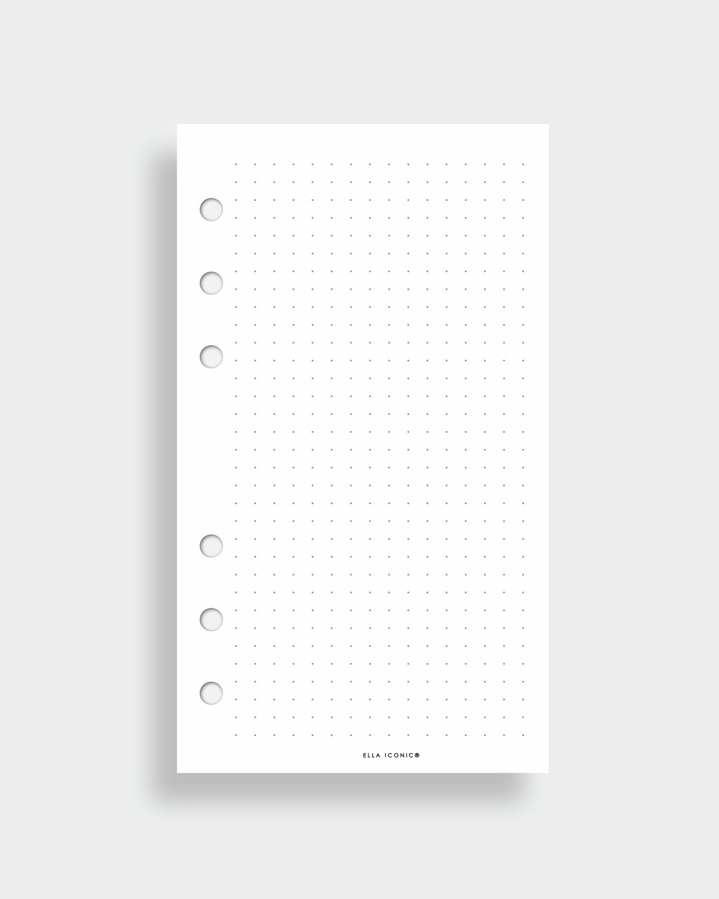 Dot Grid Notes • Personal Planner Inserts - ella iconic® UK