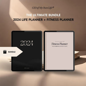 Bundle | 2024 Life Planner + Undated Fitness Planner
