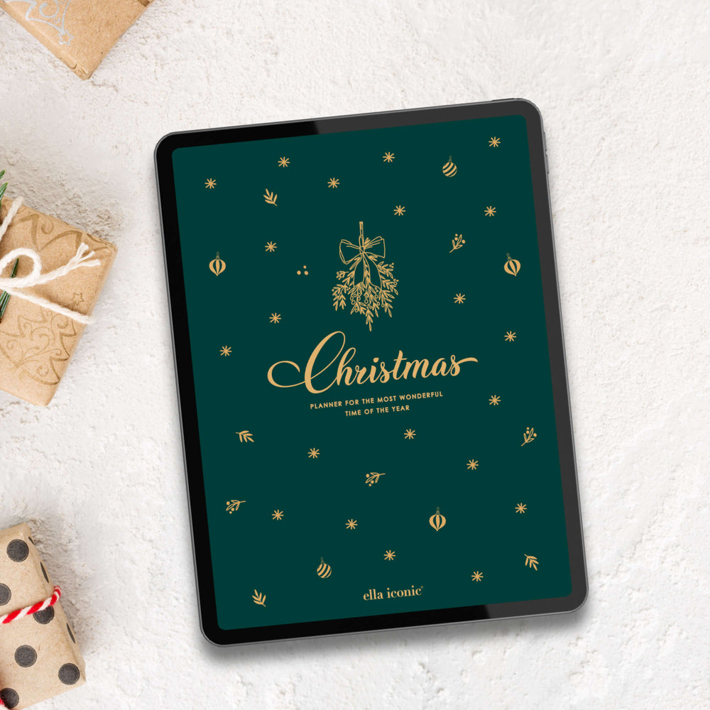 The Ultimate Digital Christmas Planner For Goodnotes iOS - Christmas Sparkle - ella iconic