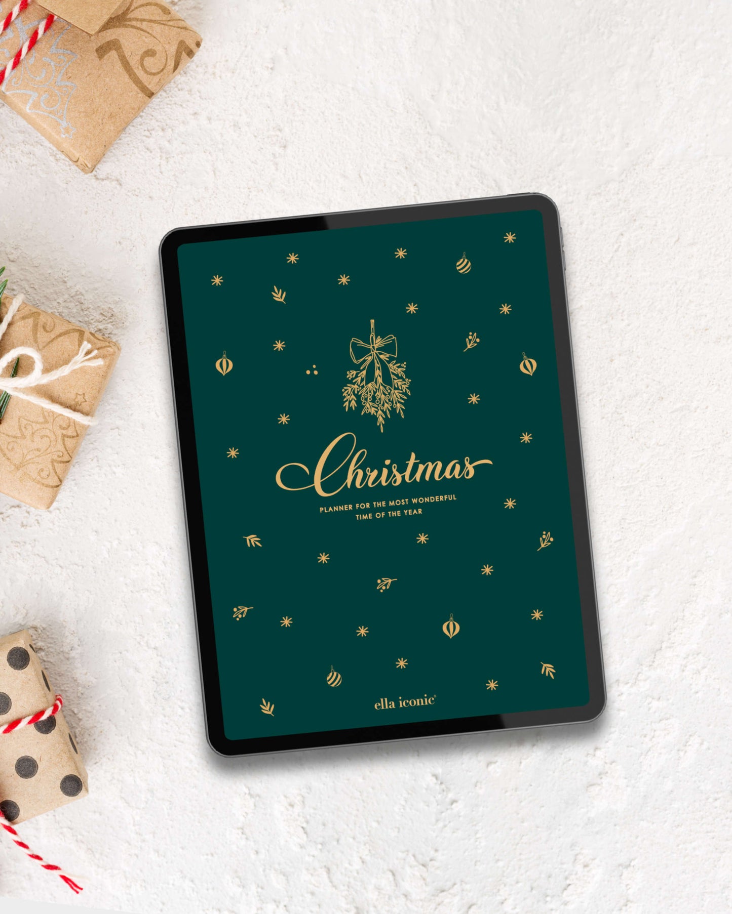 The Ultimate Digital Christmas Planner For Goodnotes iOS - Christmas Sparkle - ella iconic