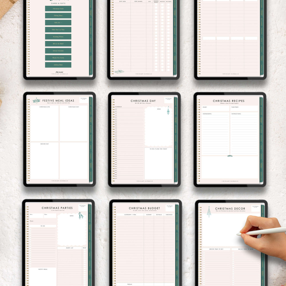 
                  
                    The Ultimate Digital Christmas Planner For Goodnotes iOS - Christmas Sparkle - ella iconic
                  
                