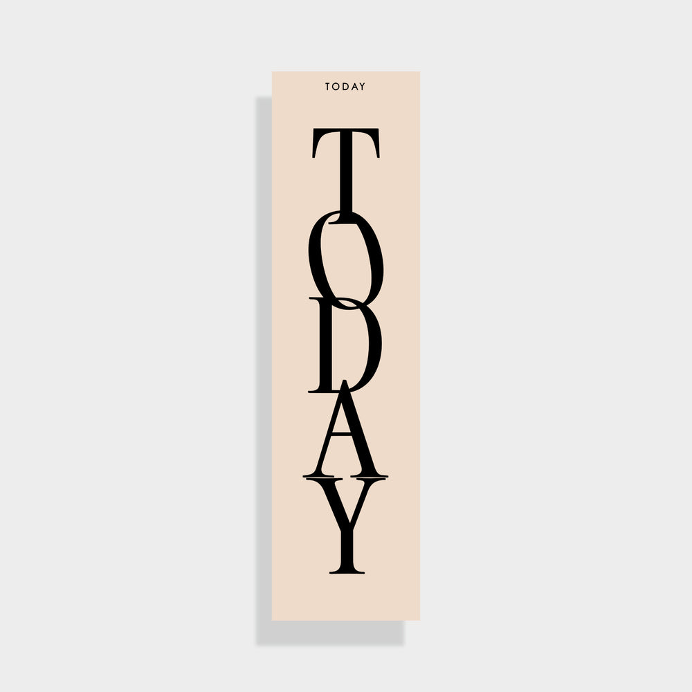 
                  
                    'Today' nude double sided planner page marker / bookmark for A5 planners and diaries - ella iconic® UK
                  
                