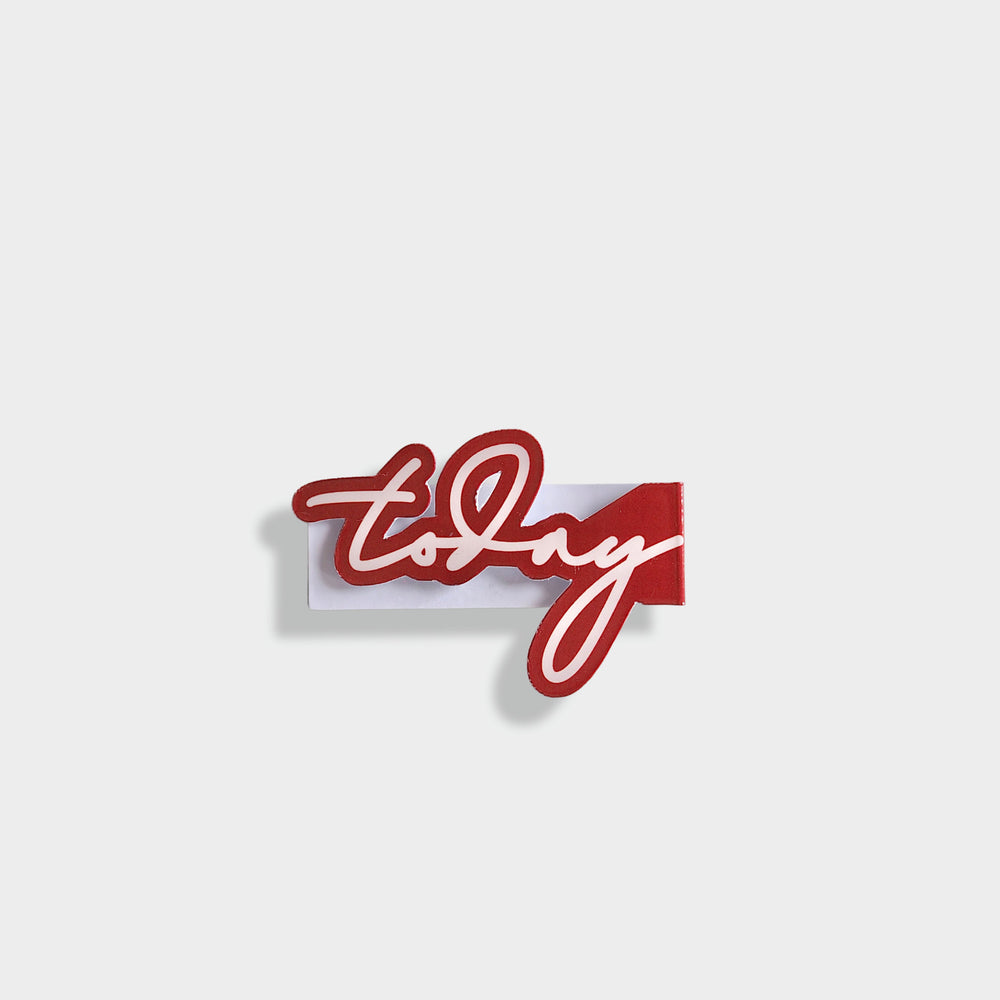 
                  
                    'today' cute magnetic bookmark, page marker for planners, agendas, organisers -  - red - ella iconic®
                  
                