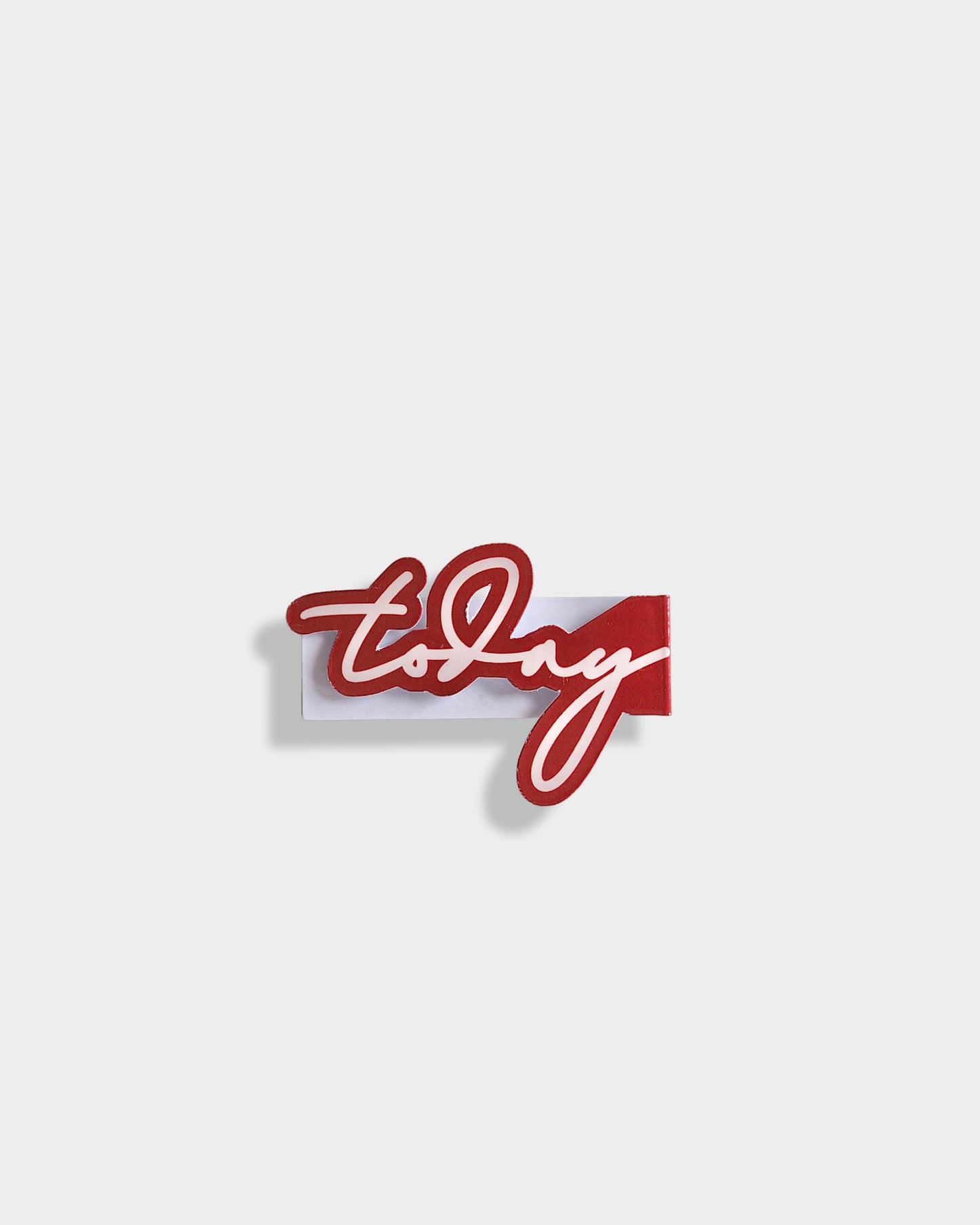 'today' cute magnetic bookmark, page marker for planners, agendas, organisers -  - red - ella iconic®