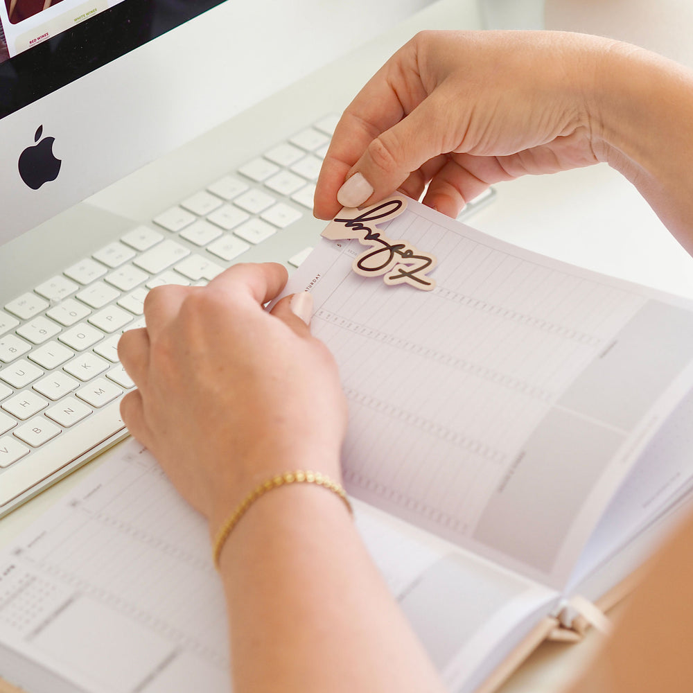 
                  
                    'today' Magnetic Bookmark, Page Marker for Planners, Agendas, Organisers  - ella iconic®  - Nude
                  
                