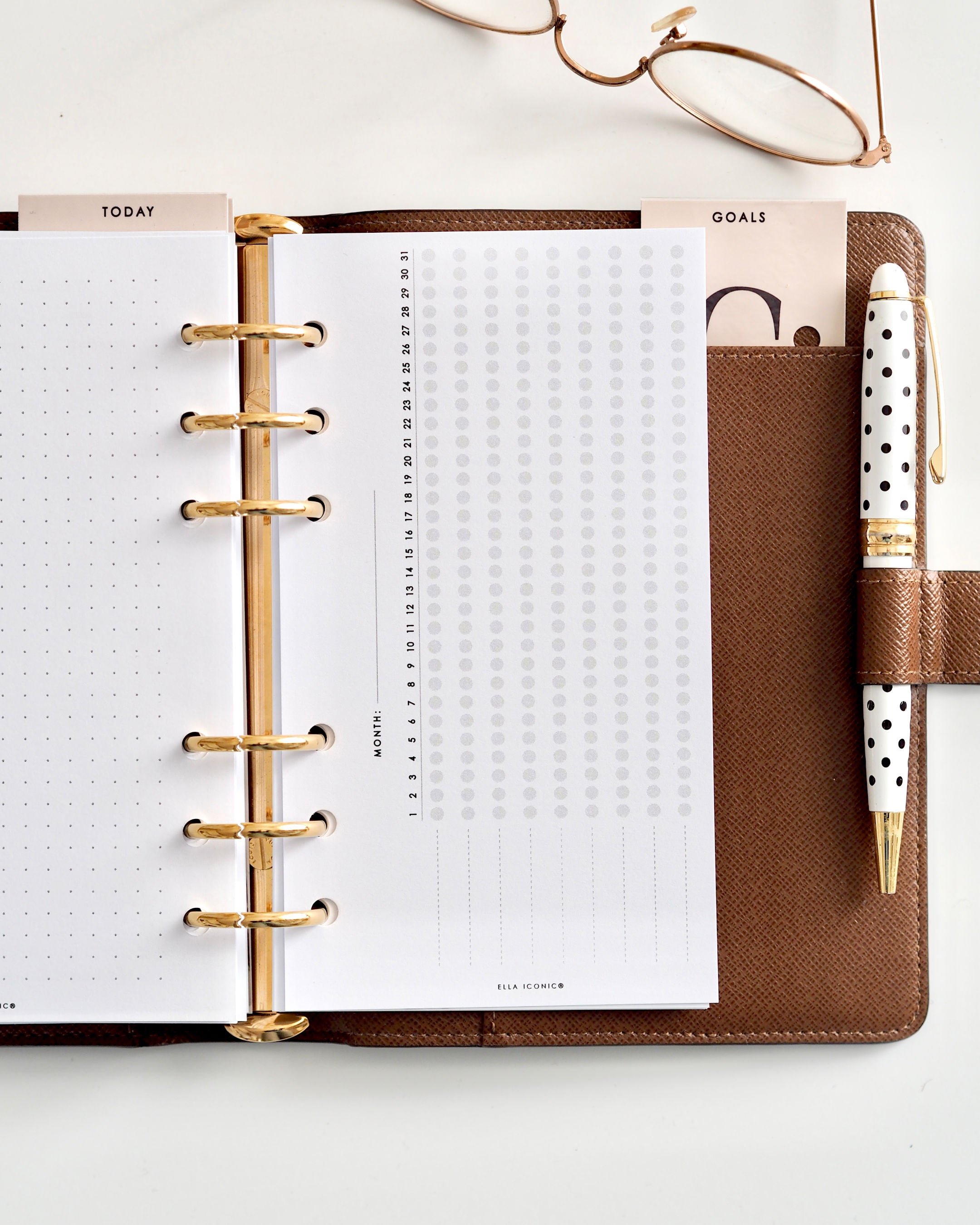 Habit Tracker • Personal Planner Inserts – ellaiconic®