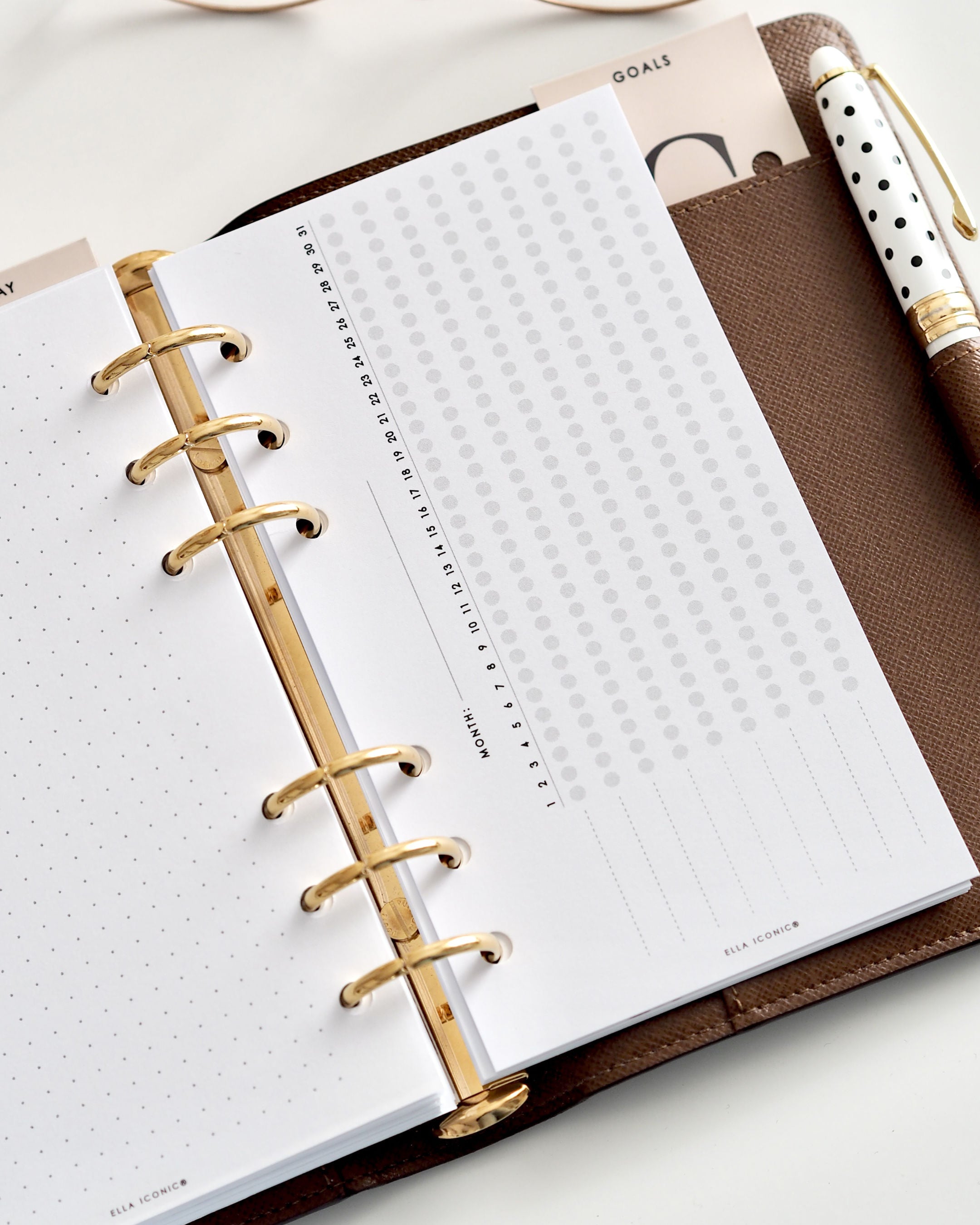 Habit Tracker • Personal Planner Inserts – ellaiconic®