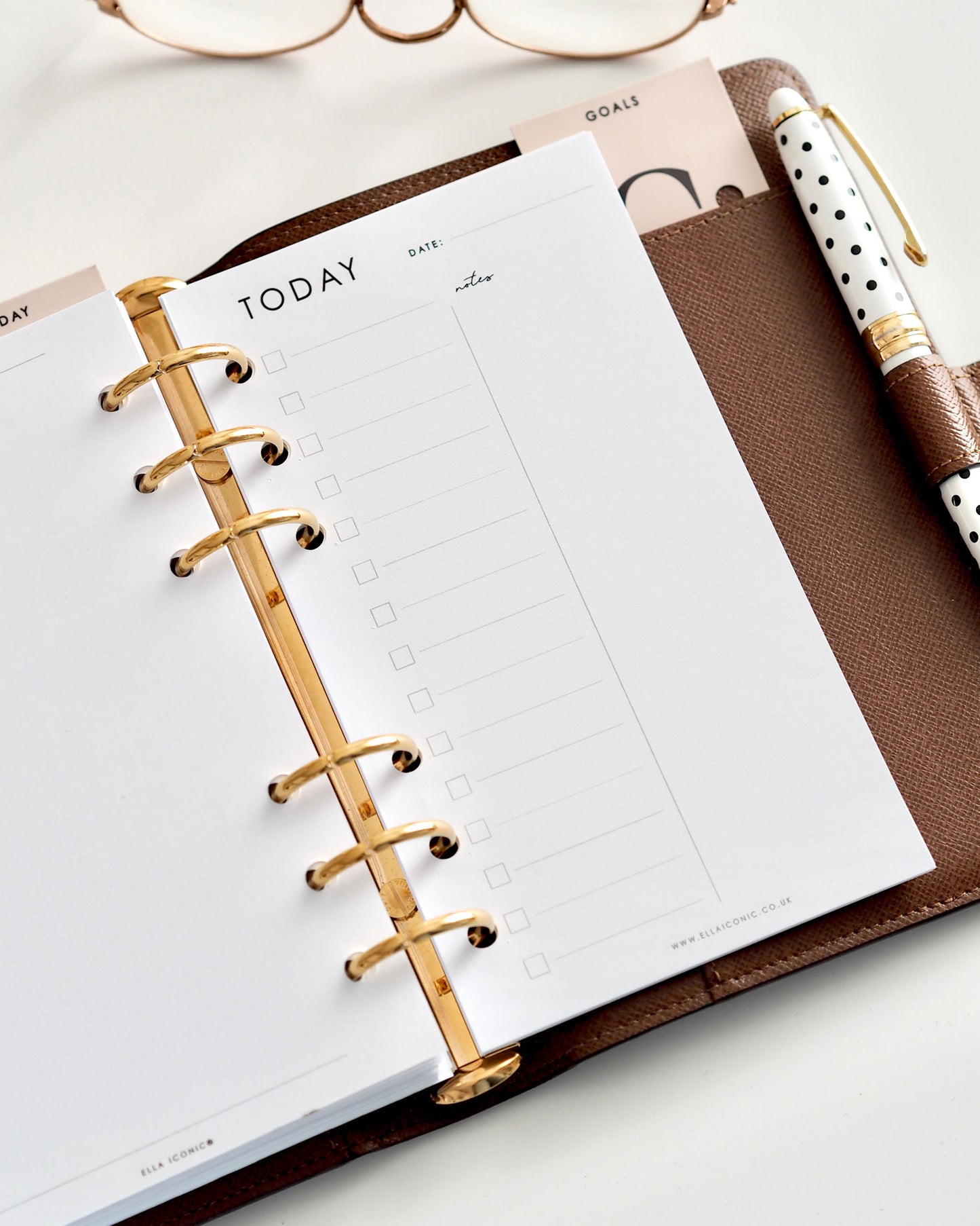 'Today' Daily To List Personal Planner Inserts - ella iconic UK